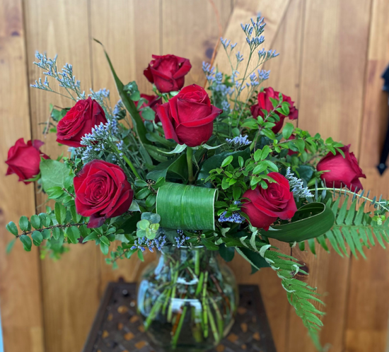 Vased Roses